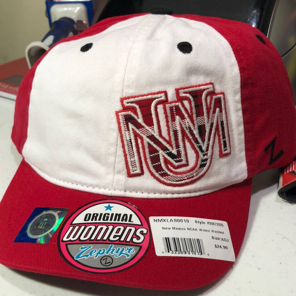 University of New Mexico Lobos NCAA Women’s Short Bill Adjustable Hat Cap UNM